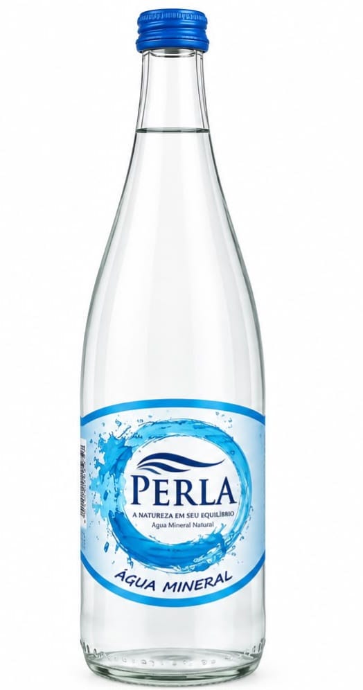 Água Perla Vidro 750ml